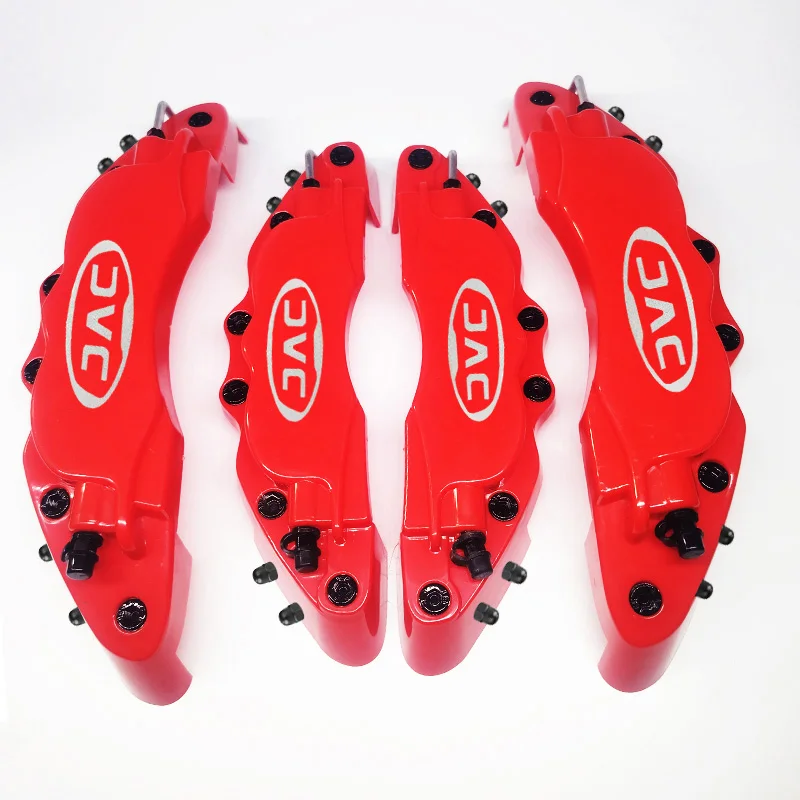 

2*2Pc Fixing By Screws Brake Caliper Covers For JAC Models, ABS Plastic , Universal Fit for Most JAC Trucks & SUVs
