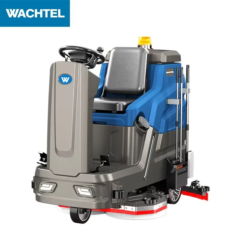Eco Friendly Rechargeable Floor Scrubber Lightweight Floor Scrubbing Machine for Kindergarten Nursery Hallway