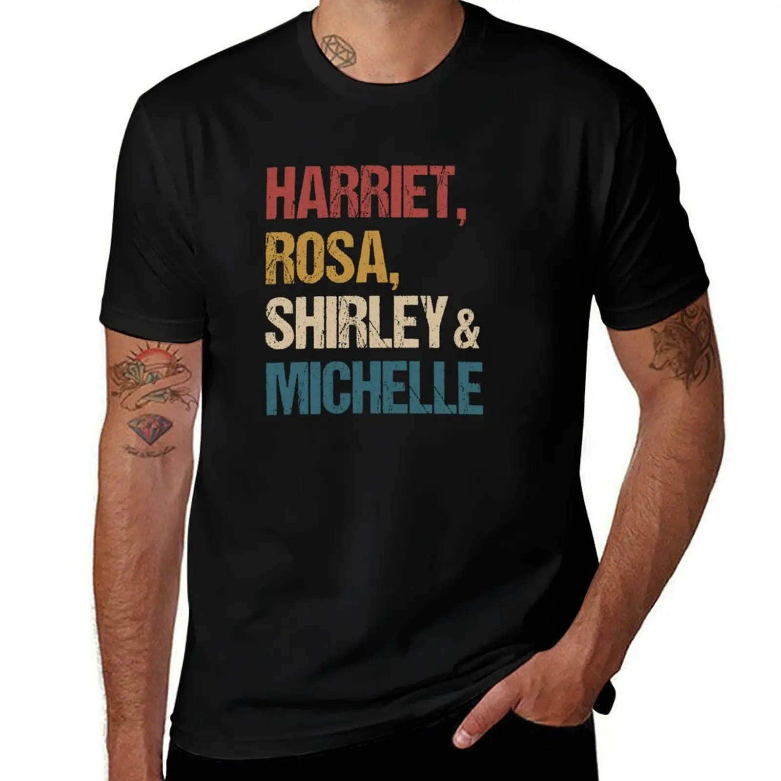 Harriet, Rosa, Shirley & Michelle T-Shirt UV Protection Outdoor Tee Shirt T-Shirt