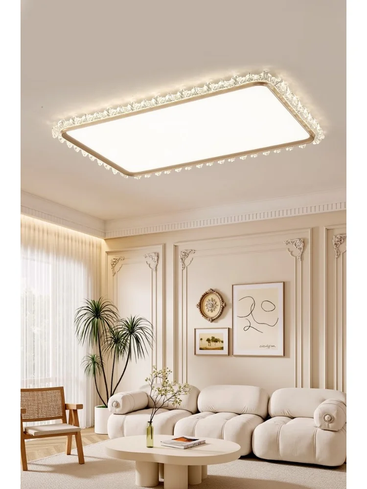 

Living room ceiling light, modern, simple, atmospheric, light luxury, high-end lighting fixtures, bedroom, study, eye protection
