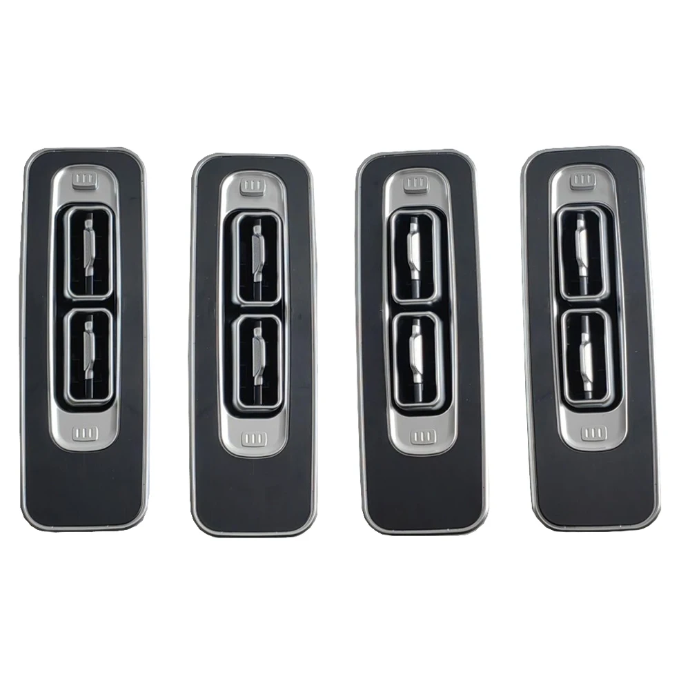 

LJ4pcs Car Accessories for Mercedes-Benz vito V-Class W447 2014-2023 ABS Matte Interior Rear Roof Air Vent Outlet Cover Trim