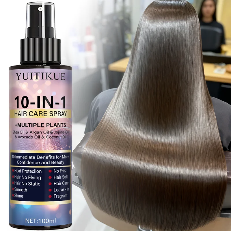 YUITIKUE 10-in-1 Hair Care Spr - огляд і ціна Heat Protectant Spray