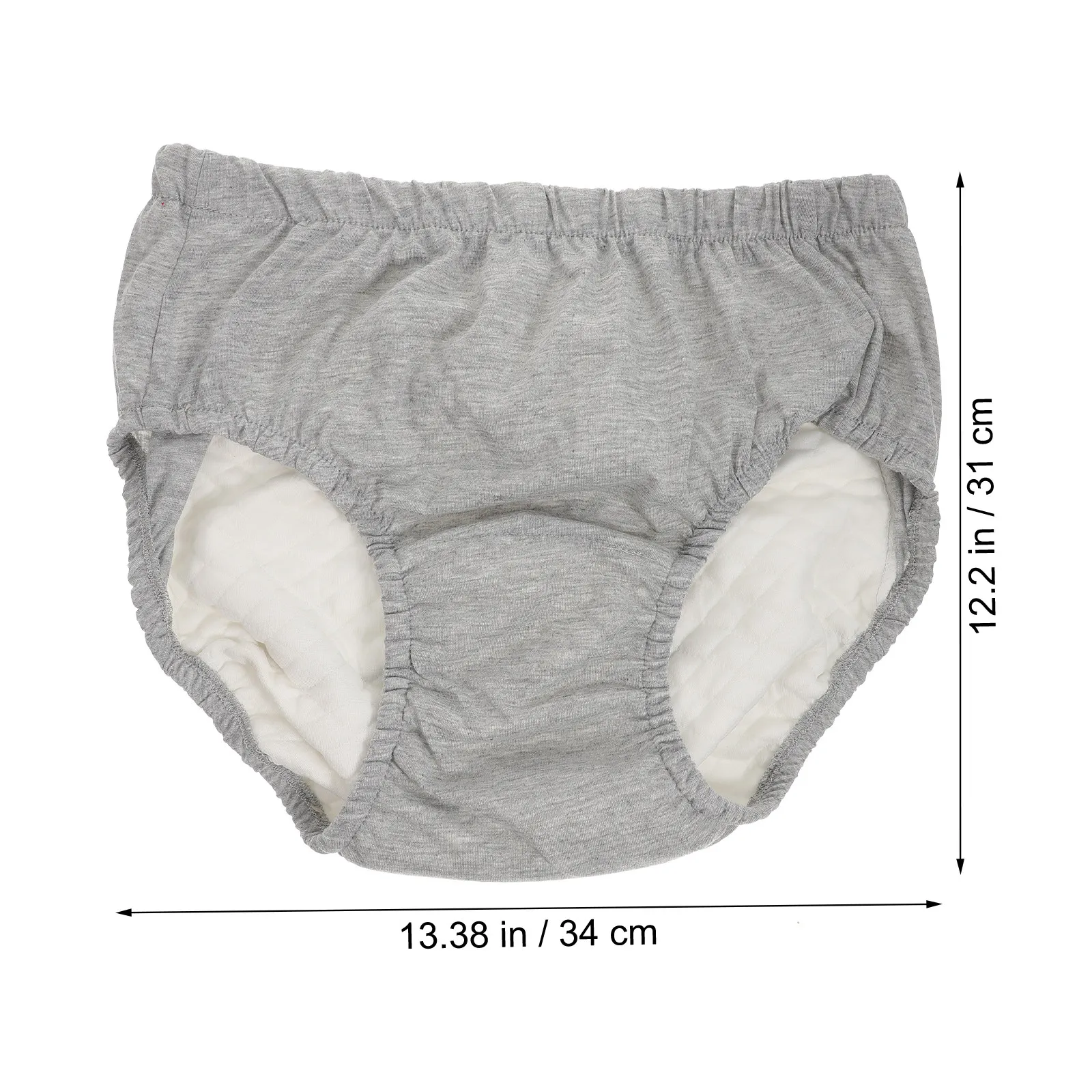 1Pcs High Absorption Reusable Diaper for Adults Comfortable Soft Fabric Incontinence Underwear Elderly Care Waterproof Washable