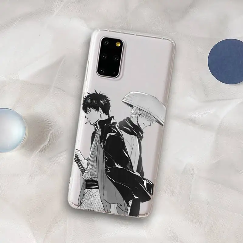 FHNBLJ Hijikata Toushirou Gintama Anime Phone Case For Samsung A 10 20 30 50s 70 51 52 71 4g 12 31 21 31 S 20 21 plus Ultra