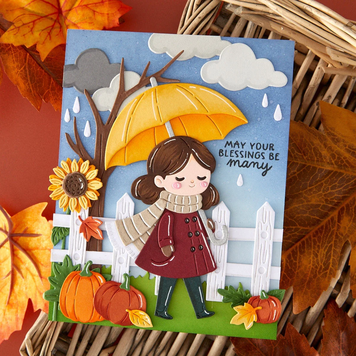 September 2026 New Clubs Autumn Owl Sunflowers Metal Cutting Dies Clear Stamps Stencil Hot Foil For DIY Greeting Card Scrapbook