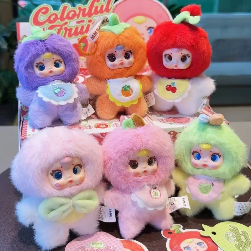 

Лидер продаж, оригинальные молочные конфеты мм, красочные фрукты, плюшевая слепая коробка, кукла, мультяшный кулон, милый настольный подарок на день рождения для девочек