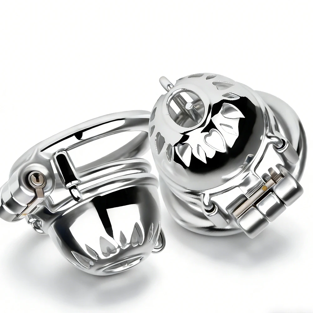 FRKO Micro Male PA Urethral Lock Peircing Chastity Cage Device  CBT Slave Games Sadism BDSM Sex Products Men Gay   18+