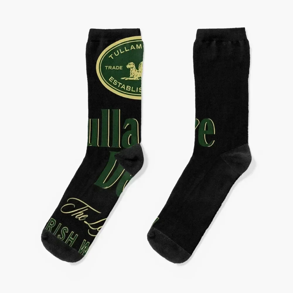 Tullamore DEW Company logo brewery local! Socks floral retro Stockings Men Socks Women's