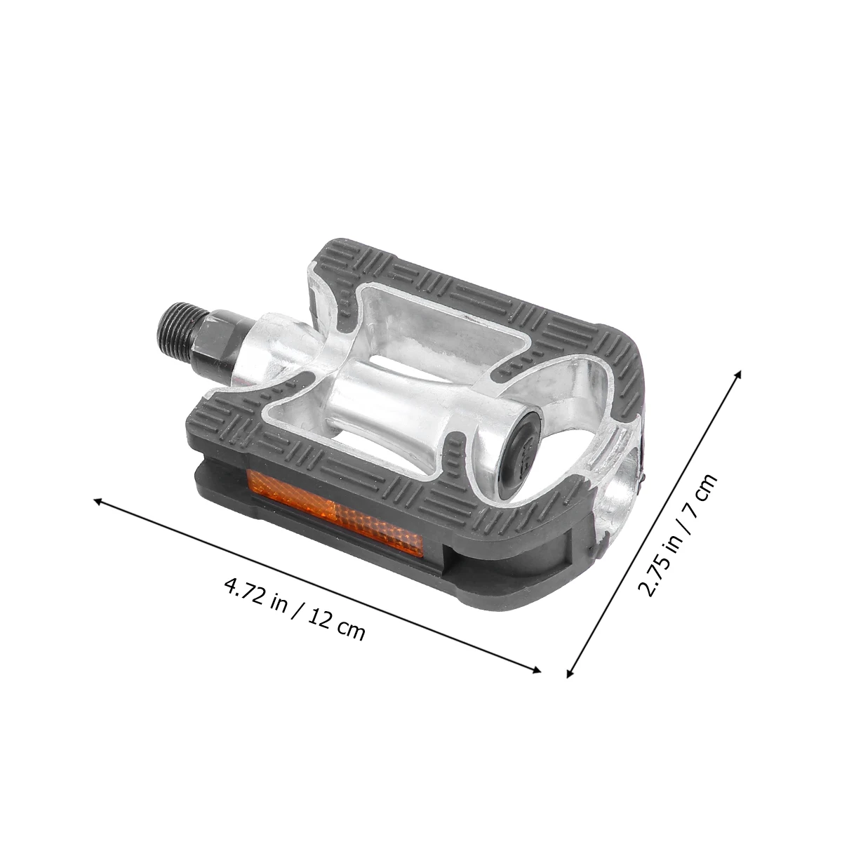

2pcs Pedals Aluminum Alloy Flat Bike Pedals Non-Skid Durable Easy Install Lubricated Frictionless Rotation Cycling