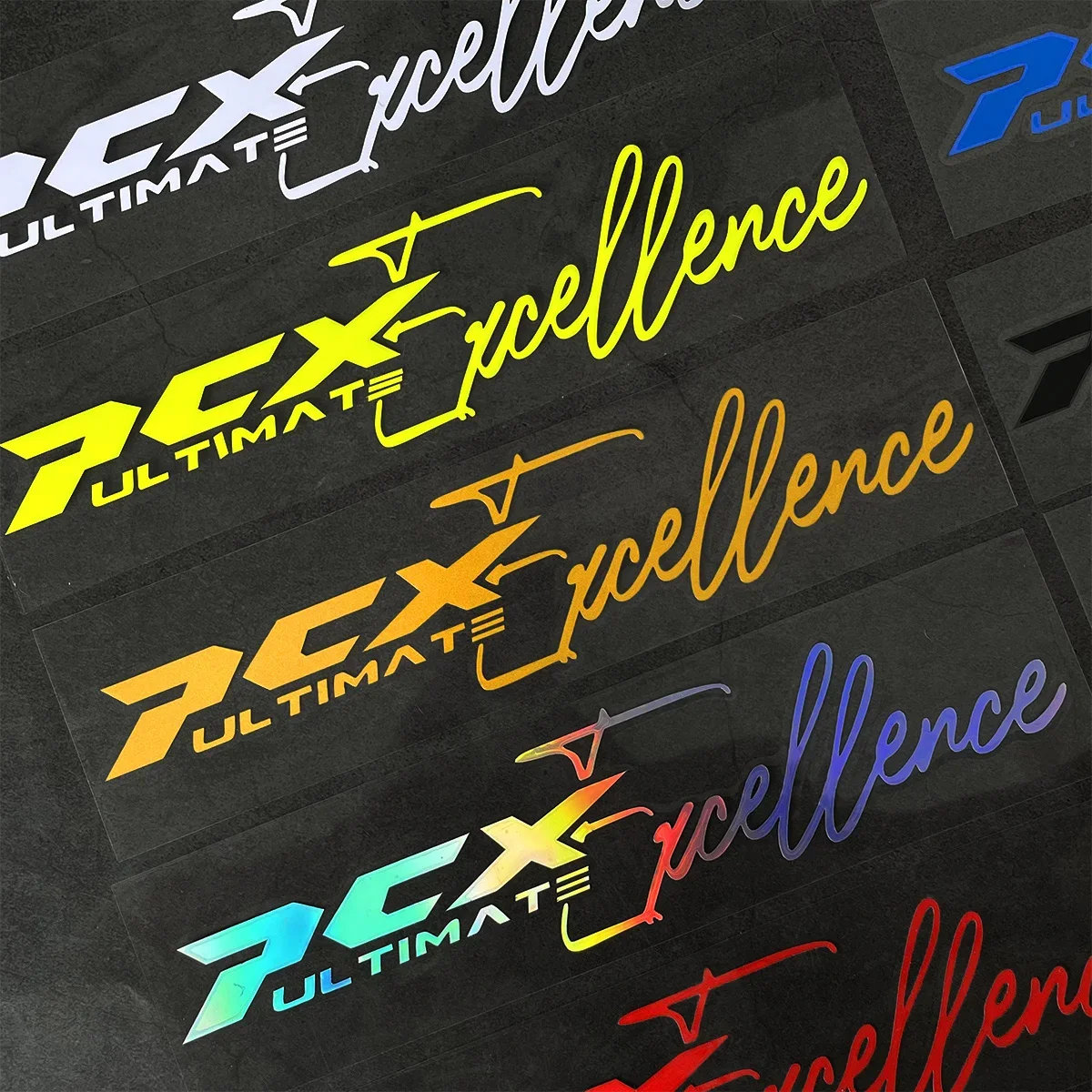 قطعة واحدة من ملصق السيارة PCX Ultimate Excellence، ملصق أنيق للتخصيص الخارجي للسيارات