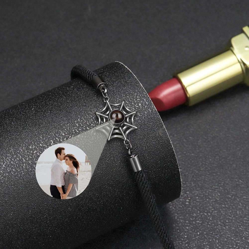 مخصص صور سوار للنساء الرجال الإسقاط صور النحاس سوار زوجين صبي فتاة شخصية هدية الأزياء والمجوهرات #4