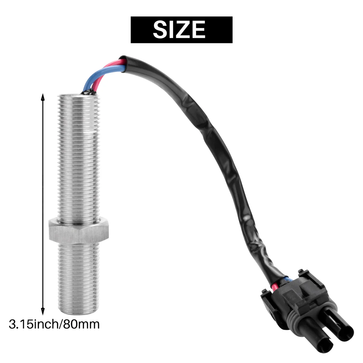 ABQR New 3034572 Magnetic Pickup Mpu Generator Speed Sensor Rotational Speed Sensor Rpm For Generator Set