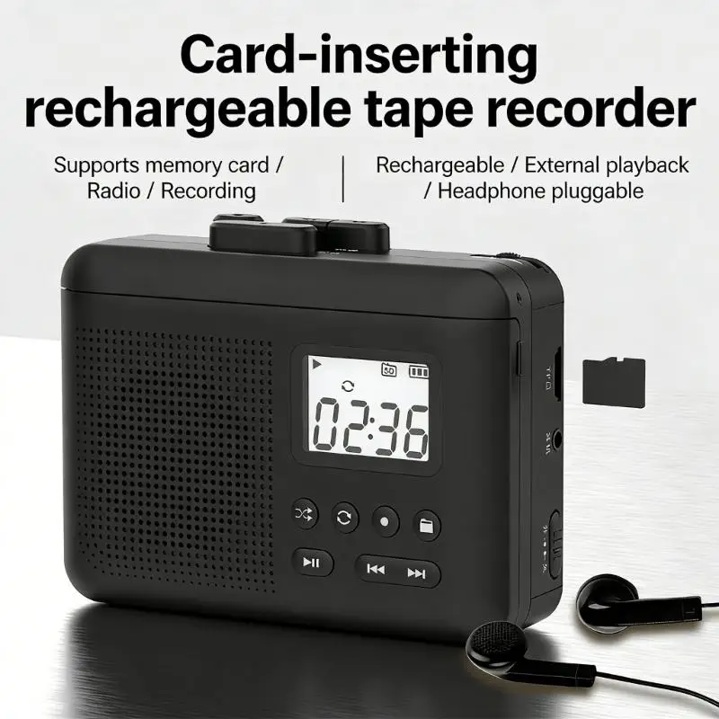 Traditional Music Player With Format Changer And Included Speaker For Sentimental Enjoyment D2RC