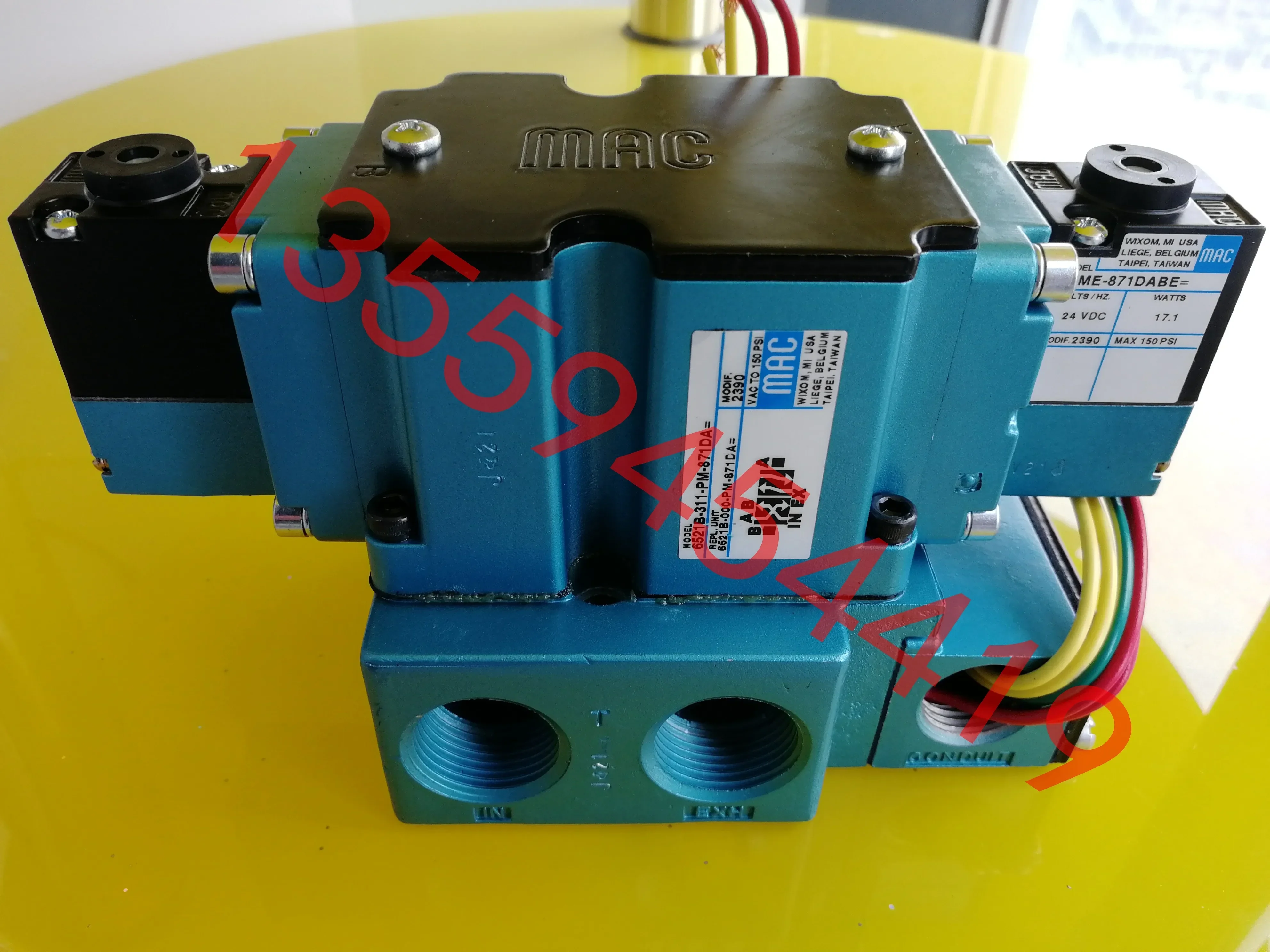 2026.4 US MAC Solenoid Valve 6521B-371-PM-871DA Original Genuine Free Shipping Negotiated Order 2390