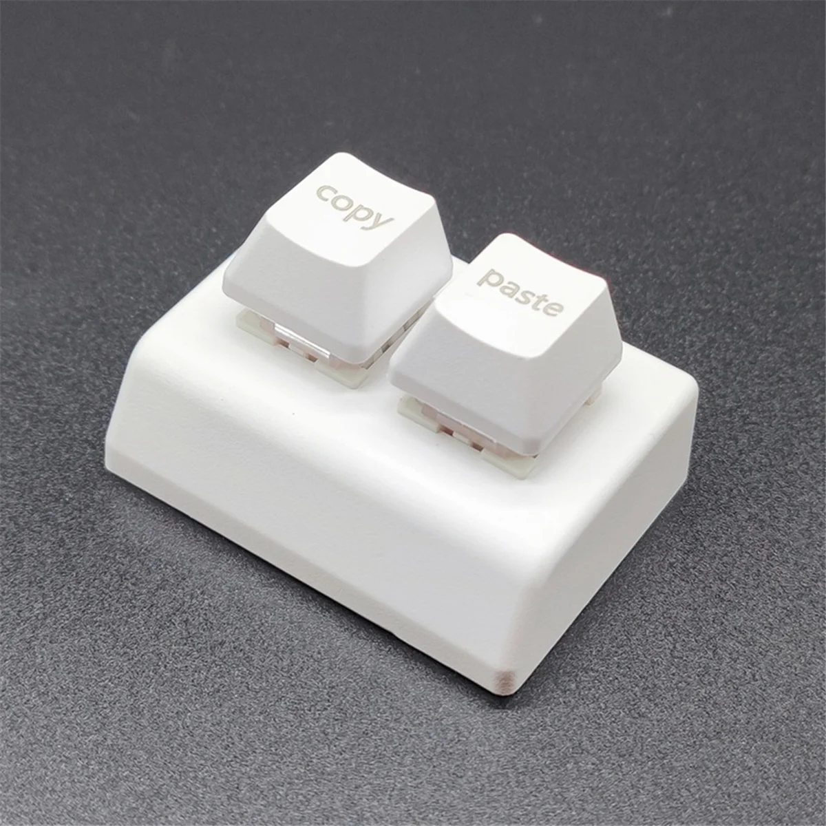 Makro-Programmiertoastatur, RGB, benutzerdefinierte 2-Tasten-Tastatur, Mini-Kopieren und Einfügen, OSU-Tastatur, Gaming-Hotswap-Tastatur, Schwarz