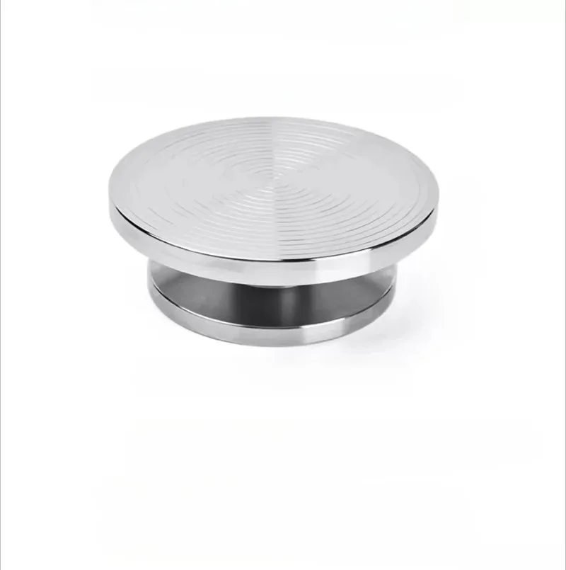 

Double Sided Stainless Steel Turntable for Sculpture Clay Modeling Pottery
