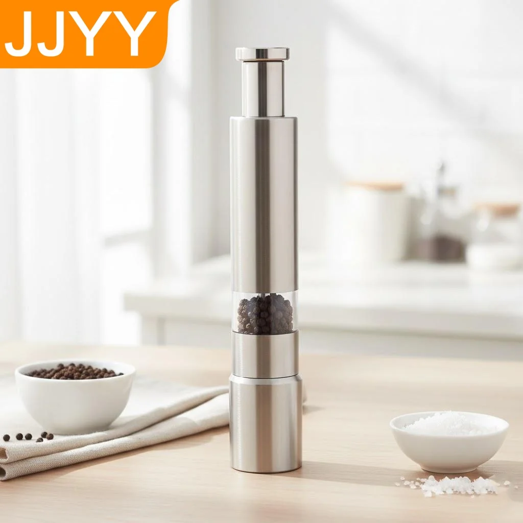Manual Stainless Steel Salt Pepper Spice Grinder for Kitchen Home Use Hand Operated Pepper Mill Grinding Tool