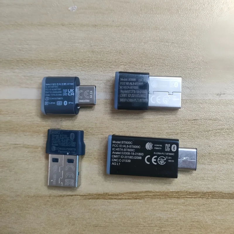 Adaptador USB-A Dongle Bluetooth, adaptador de USB-C para receptor de auriculares inalámbricos POLY Voyager BT600/BT600C, BT700/BT700C
