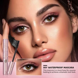 Natural Curling Mascara Waterproof Sweatproof Eyelash Cream Long Lasting Smudge-proof Mascara