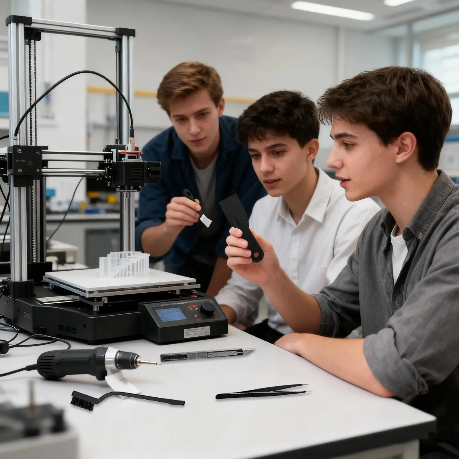 مجموعة أدوات طابعة ثلاثية الأبعاد كاملة متعددة الأغراض أداة إزالة الأزيز للطباعة ثلاثية الأبعاد للمبتدئين المحترفين الهواة مهندس استوديو المنزل #2