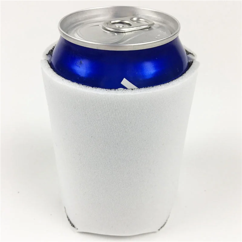 

60PCS Neoprene Beer Can Cooler Drink Cup Bottle Sleeve Insulator Wrap Cover New White