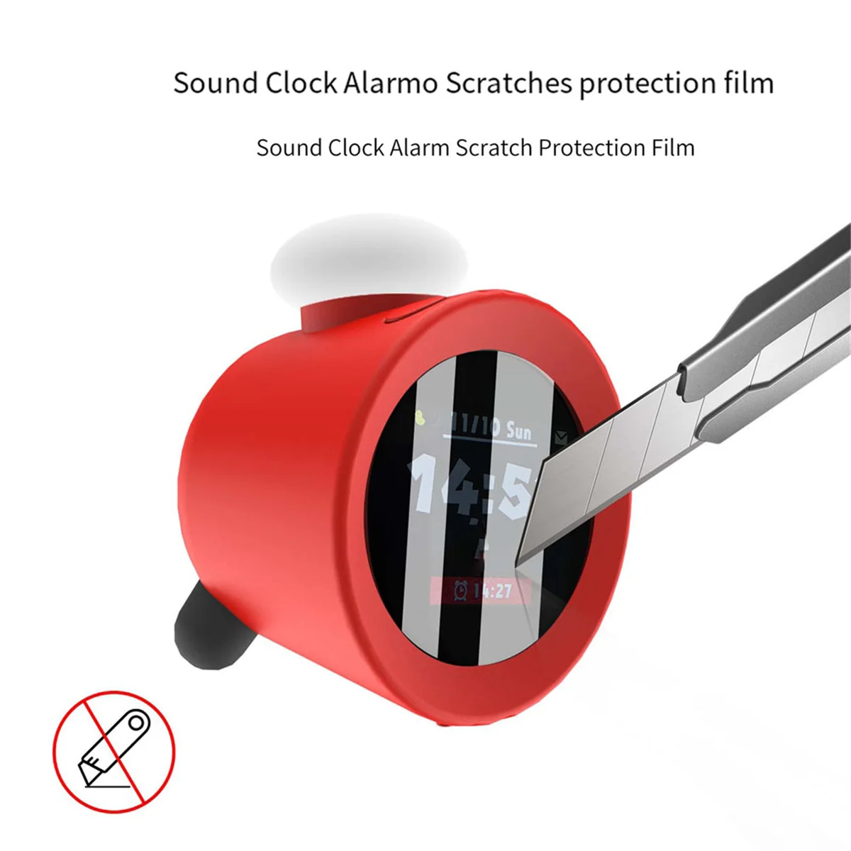 Hot! Screen Protector for Nintendo Sound Clock Alarmo Accessories Protective Film Anti-Bubble Non-Breakable Flexible HD Clear