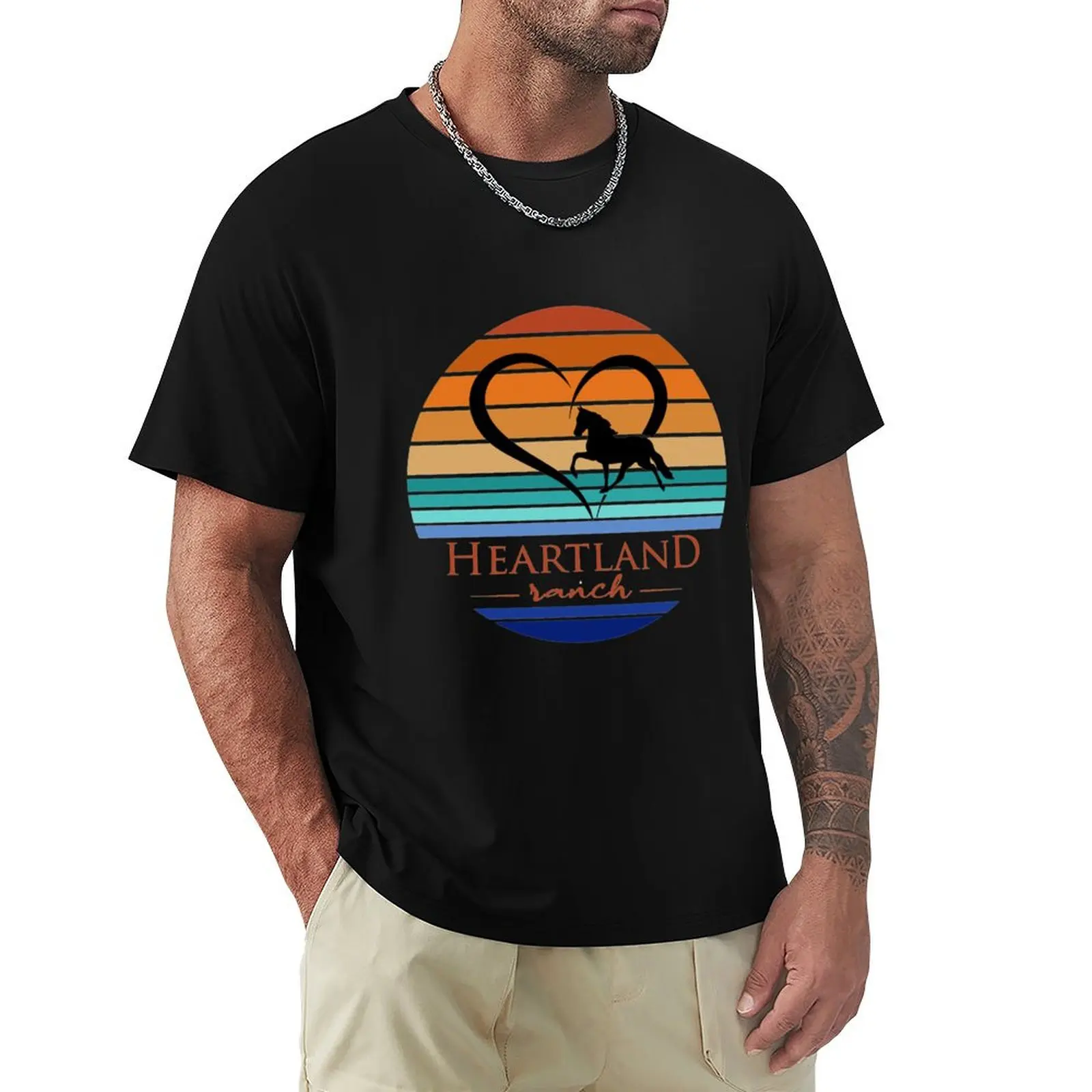 Heartland,Heartland Ranch,glitter Heartland, heartland netflix,sunset heartland, heartland US, heart T-Shirt
