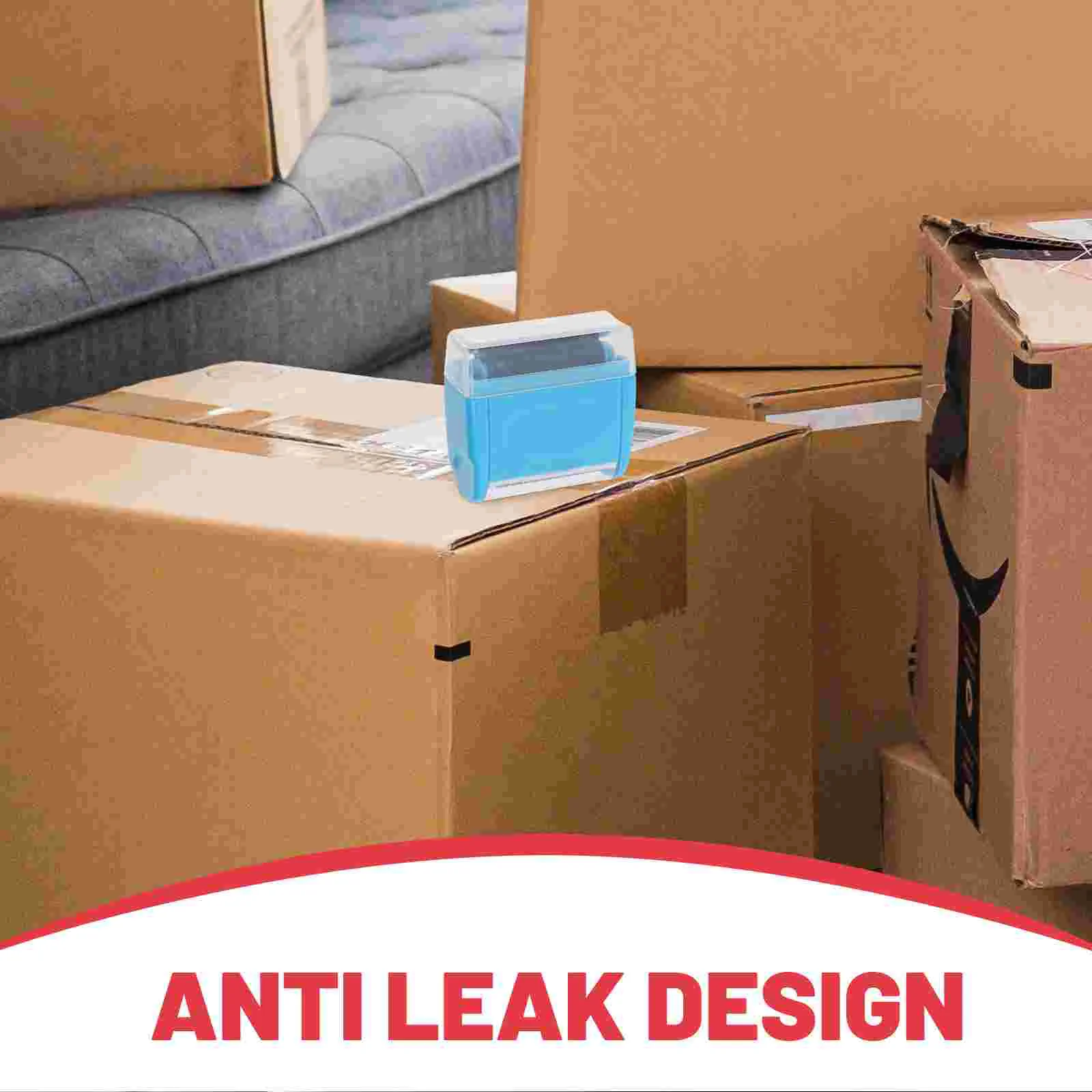 Confidentiality Seal Home Accessory Roller Stamp for Privacy Portable Identity Protection Stamps