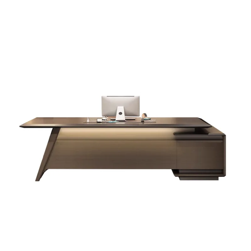 

Элитный стол руководителя, высококачественный стол для начальника, комплект стол+стул, стол для генерального директора.