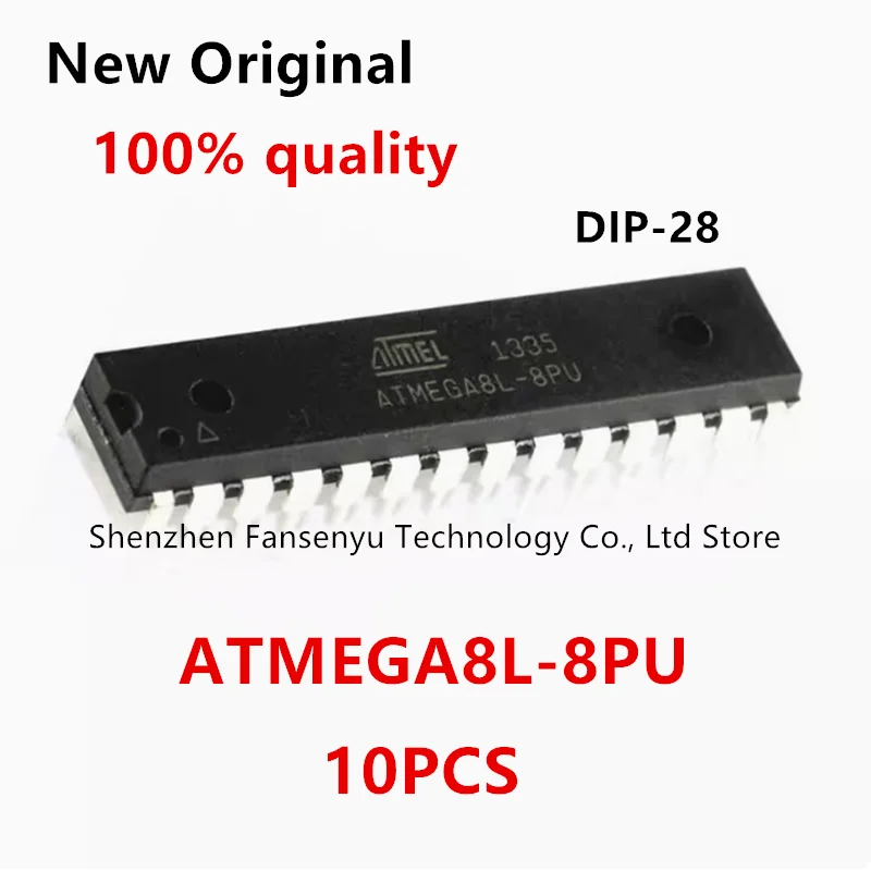 

(10piece) 100% New ATMEGA8L-8PU ATMEGA8L 8PU DIP-28 Chipset