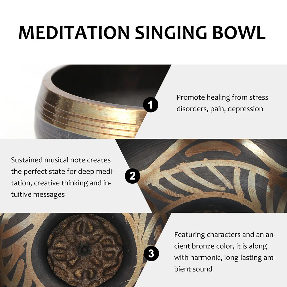 

Music Bowl Tibetan Singing Meditation Accessories Creative Suond Holder