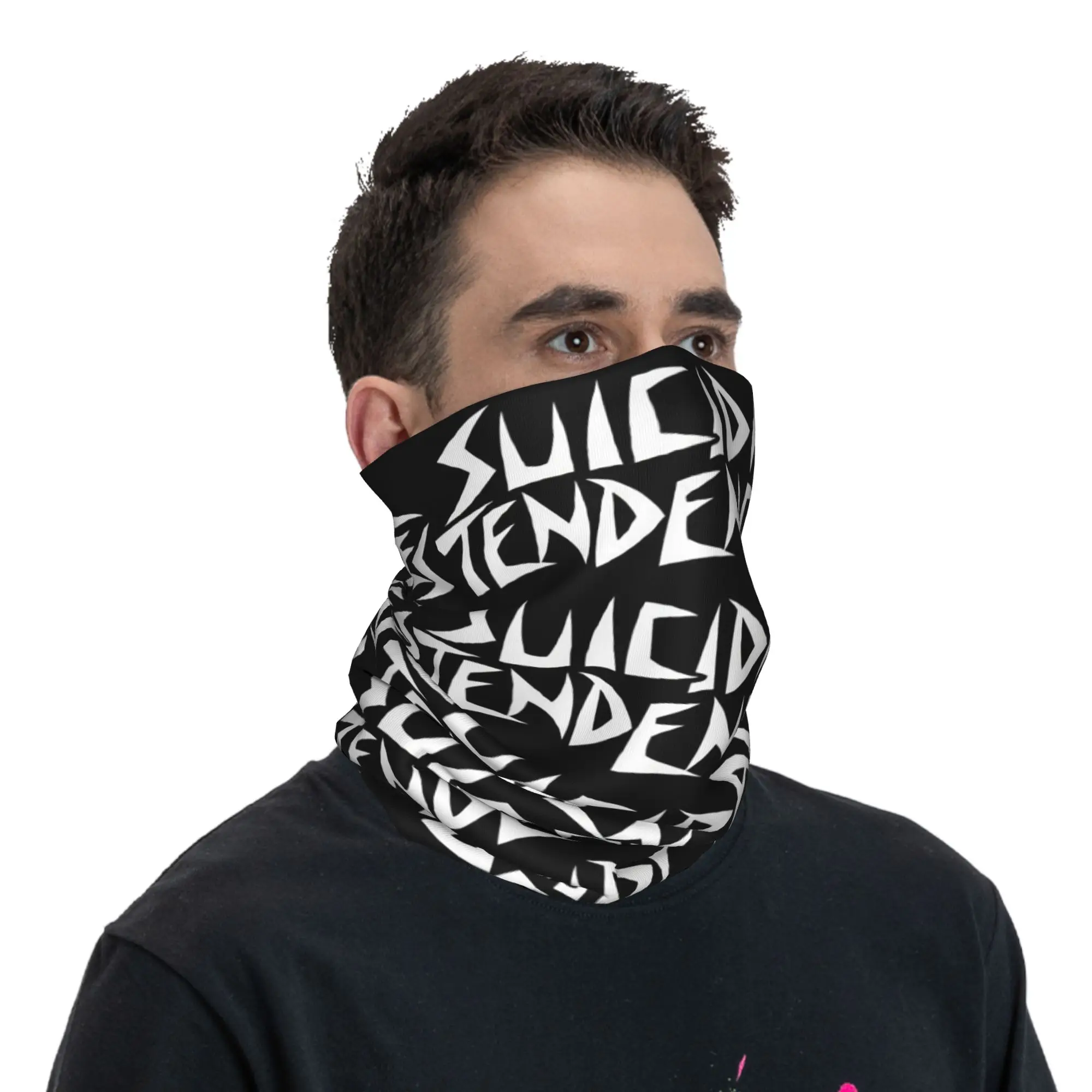 

Thrash Metal Band Трежность самогубства Бандана на шею Гетры с принтом Волшебный шарф Теплый велосипедный шарф Пеший туризм Рыбалка Для мужчин Женщин Взрослых