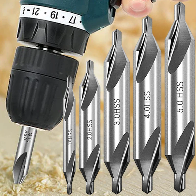 Hss Center Drill Bi…