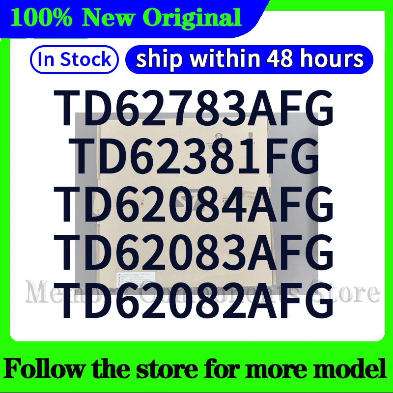 TD62783AFG  TD62381FG  TD62084AFG   TD62082AFG  TD62083AFG  Original  In stock 48 hours ship