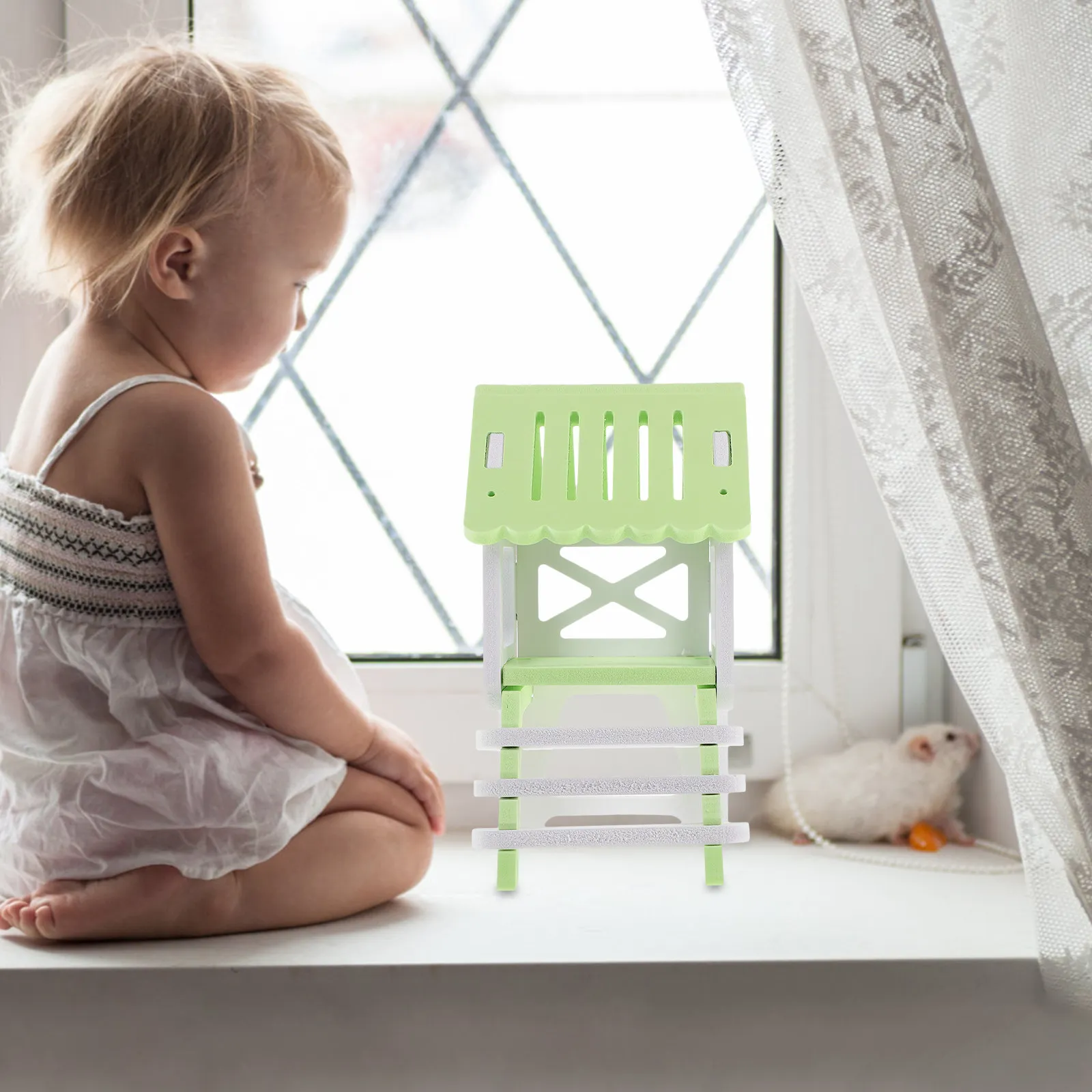 

Убежище для хомяков из ПВХ премиум-класса: Декоративная, но функциональная вилла для мелких животных (хомяков, морских свинок, хорьков, шиншилл)