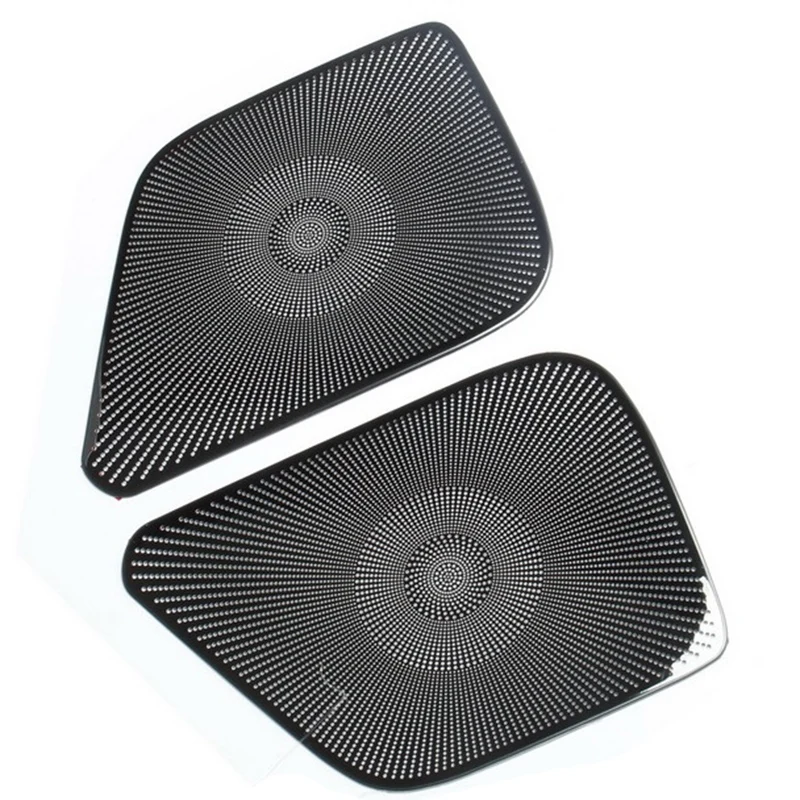 

Крышка динамика двери автомобиля, наклейка из нержавеющей стали для Toyota Tacoma 2016-2020, аксессуары для салона автомобиля