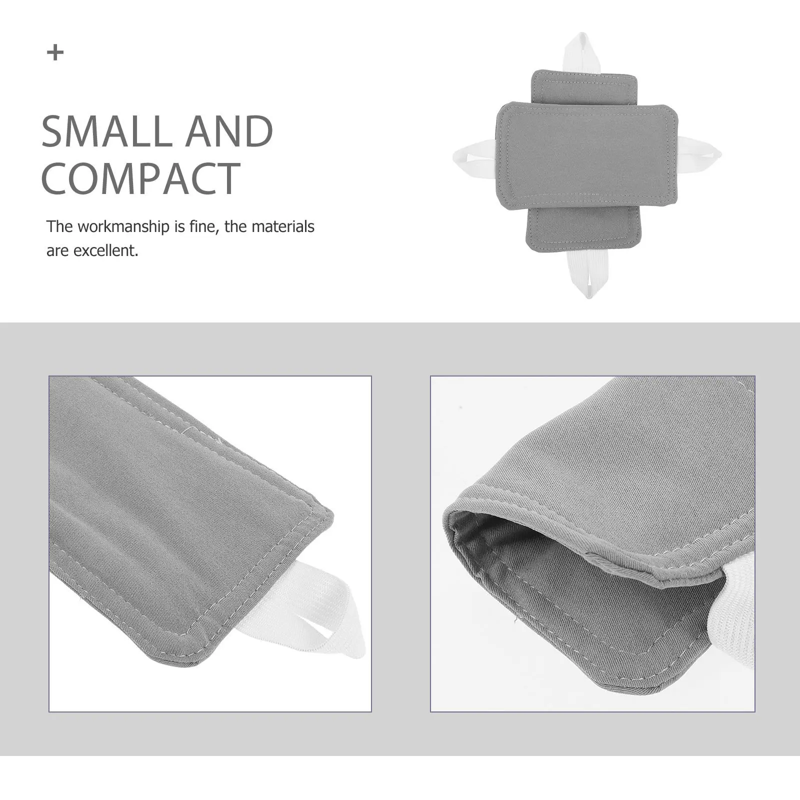 2Pcs Door Slam Cushion Wear Resistant Scratch Resistant Cloth Door Closer for Nursery Bedroom Dorm Room Noise Reduction
