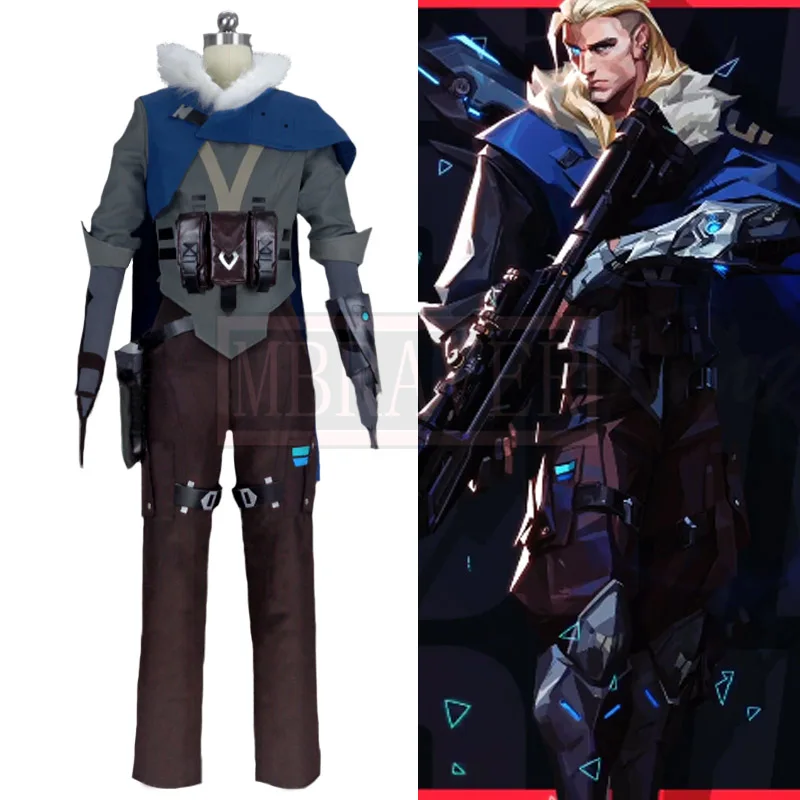 

CosplayGame Valorant Sova Cosplay Costume Cos Halloween Christmas Party Uniform Costom Made Any Sizes