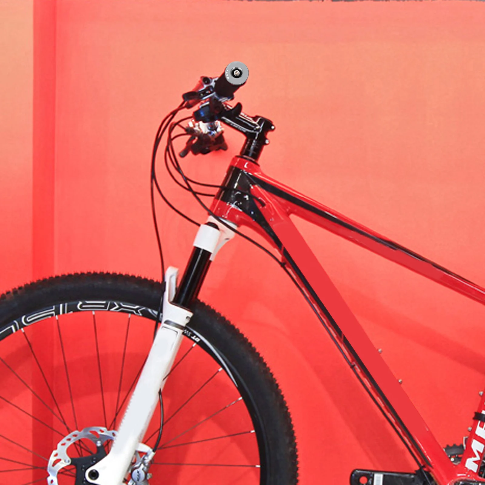 

1Pair Premium Bicycle Handlebar End Caps Easy Install Mountain Bike Parts Handlebar Plugs Bar Ends Aluminium Alloy Bar Ends