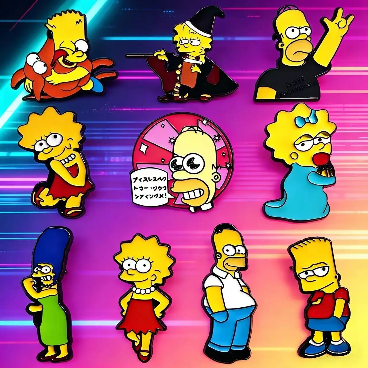 5/10 PCS   Enamel Pins Set - Brooch Cute Cartoon Badges Jewelry Gift for Friends