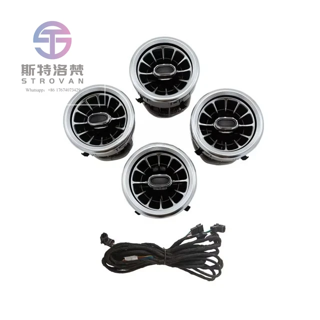 

V-Class Luxury Car Modification High Quality Turbo Air Outlet Modification W447 Acrylic Color Interior Interior Accessories