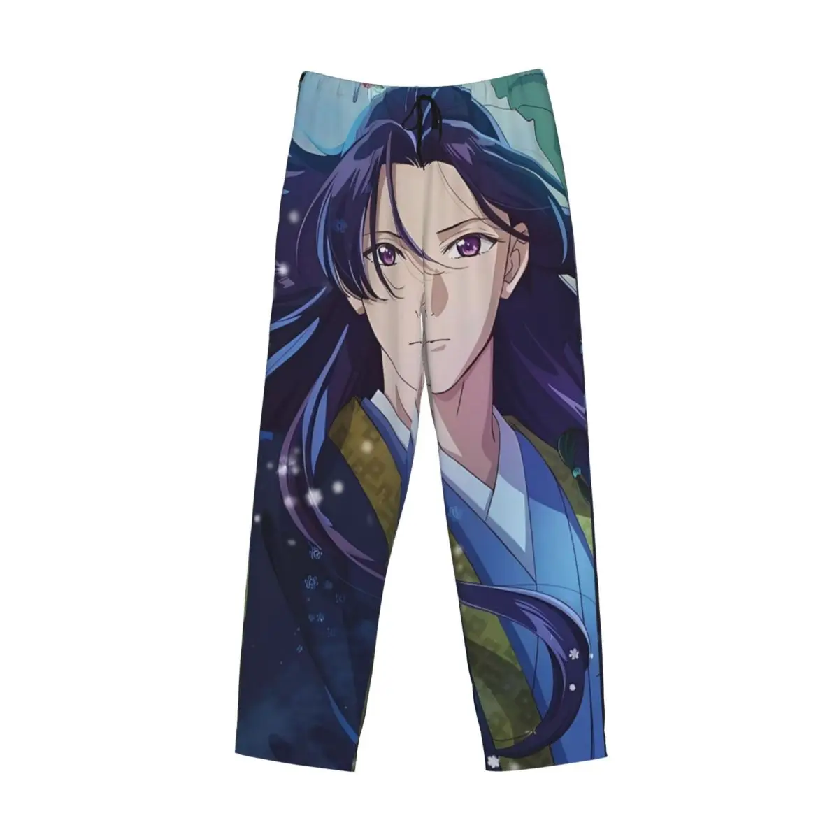 

Custom Jinshi Anime Cool The Apothecary Diaries Pajama Pants Men Sleepwear Sleep Lounge Bottoms with Pockets