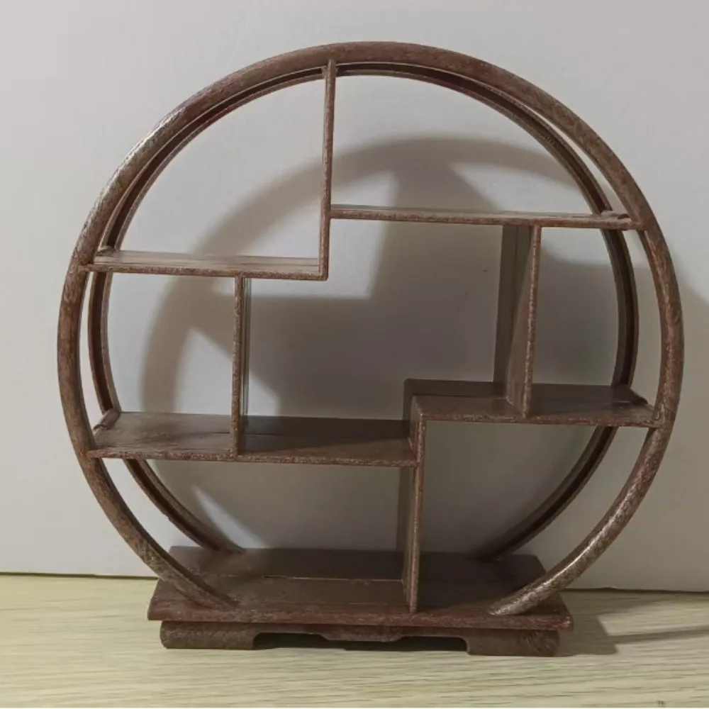 Mini maison de poupée Miniature Bogu, bricolage multistyles, étagère vide, accessoires de décoration de scène, haute qualité