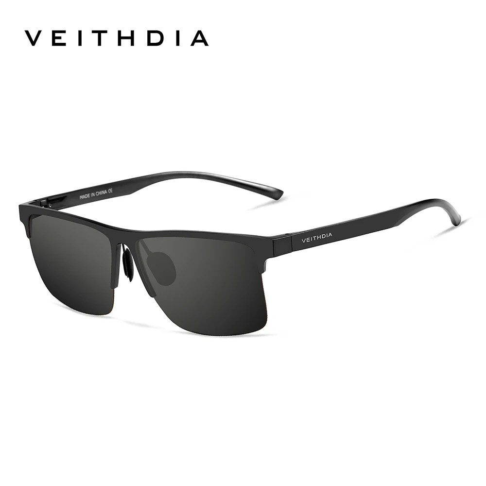 

VEITHDIA Men's Vintage Sunglasses Aluminum Magnesium Polarized Women Sun Glasses Driving Outdoor Eyewear For Male VP06632