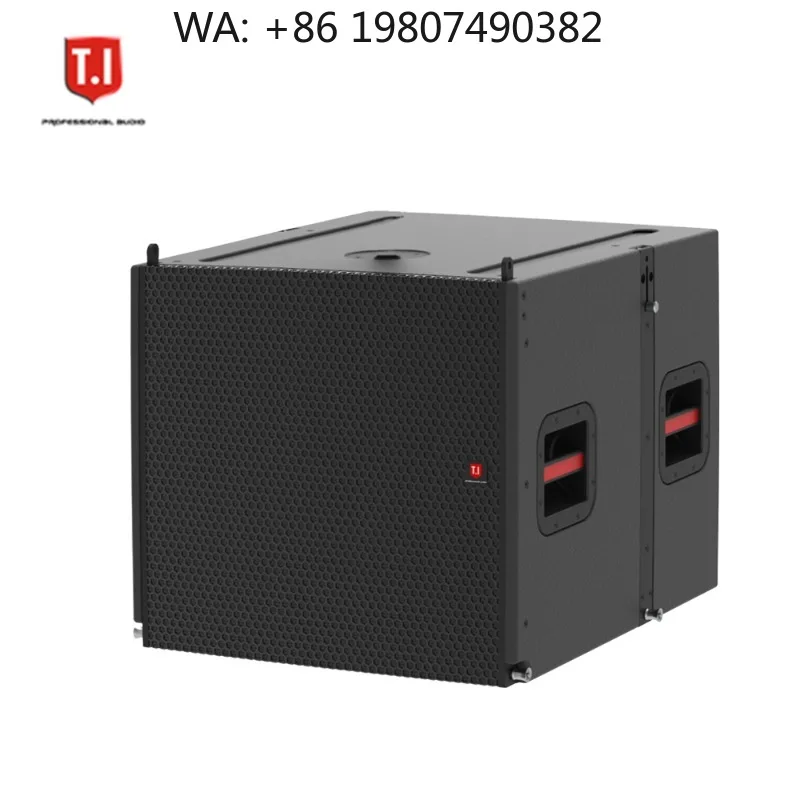 Mobile DJ Sound System Set, Dual 8-inch Line Array Tops with 18-inch Subwoofer for Stage Shows and Live Performances