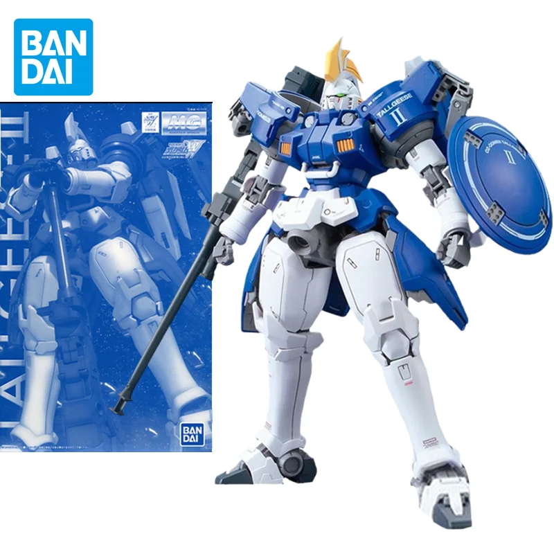 

Bandai Gundam Model Kit Assemble Figure MG 1/100 TallgeeseII Anime Character New 18cm Action Doll Collect Gift Toy for Kids
