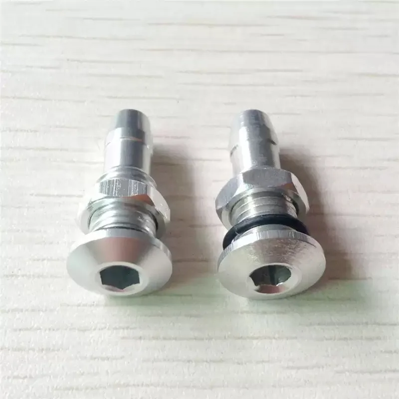 Aluminum Alloy Water Outlet Nozzle M6 M8 For RC Electric Methanol Gas Boat Water Cooling System Model Accessory