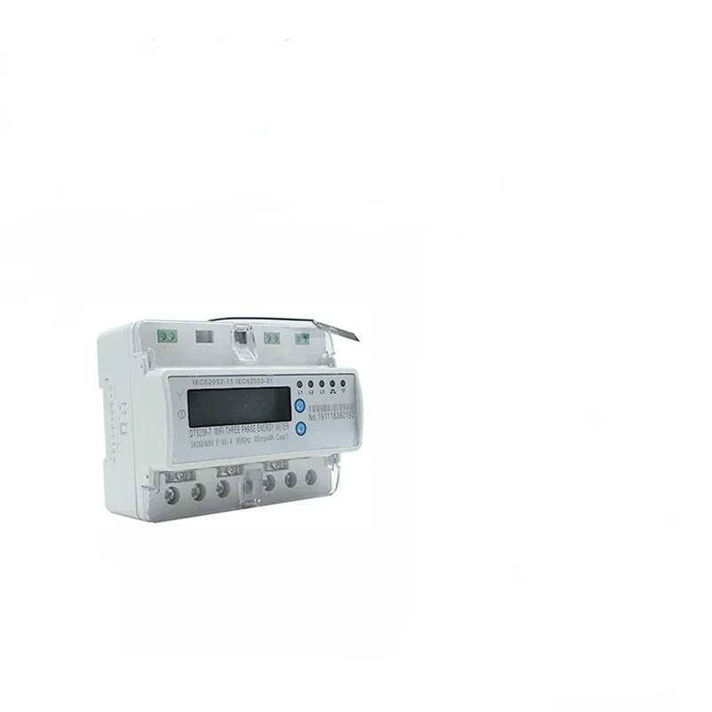 Open Electric Three phase electricity meter WIFI  Smart Switch with energy monitoring overvoltage protection