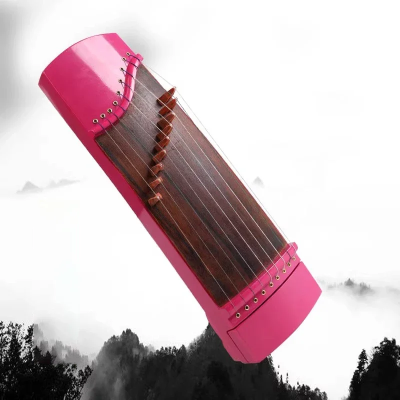 

Mini Guzheng Children Beginner Practice Fingers Portable Professional Stringes Instruments Tung Wood 9 String Small Guzhengs