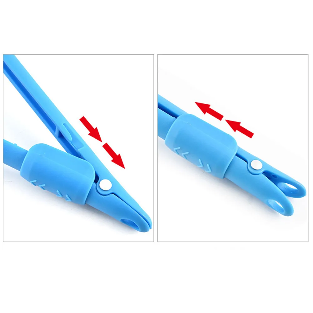 2Pcs Egg Separator Manual Blender Plastic Egg Beater Food Serving Tong Multifunction Kitchen Tool Blue Heat Resistant Non Slip